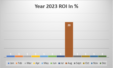 Return On Investment For Year 2023 Form Forex Trading