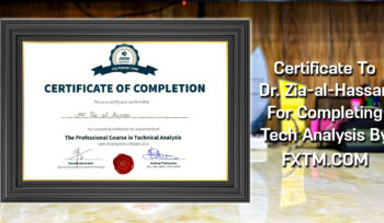 Certificate Of Completion Of Forex Trading Technical Analysis Course By FXTM 17-Oct-2015