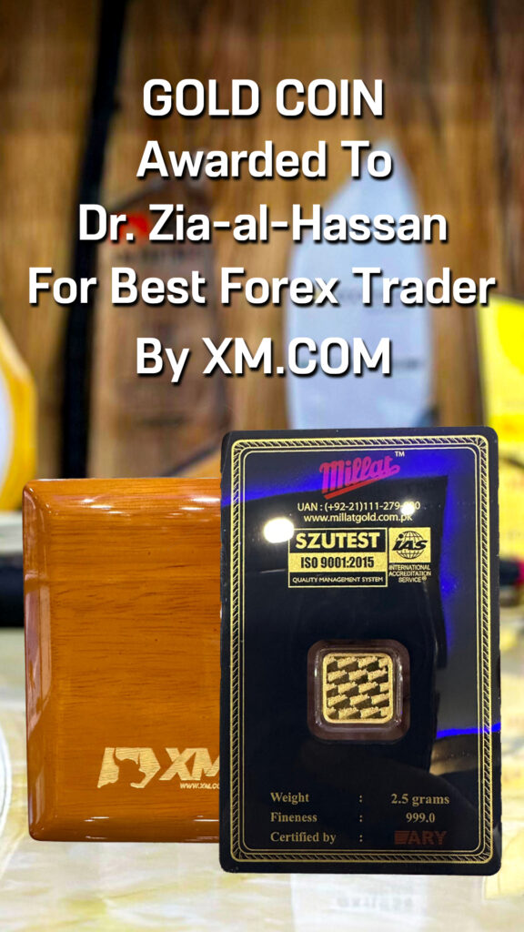 Xm Awarded With A Gold Coin To Zia-al-Hassan As Best Forex Trader