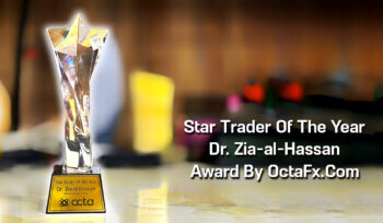 Star Trader Of The Year Forex Trading Award To Dr. Zia-al-Hassan ForexGuru.Pk By OctaFx