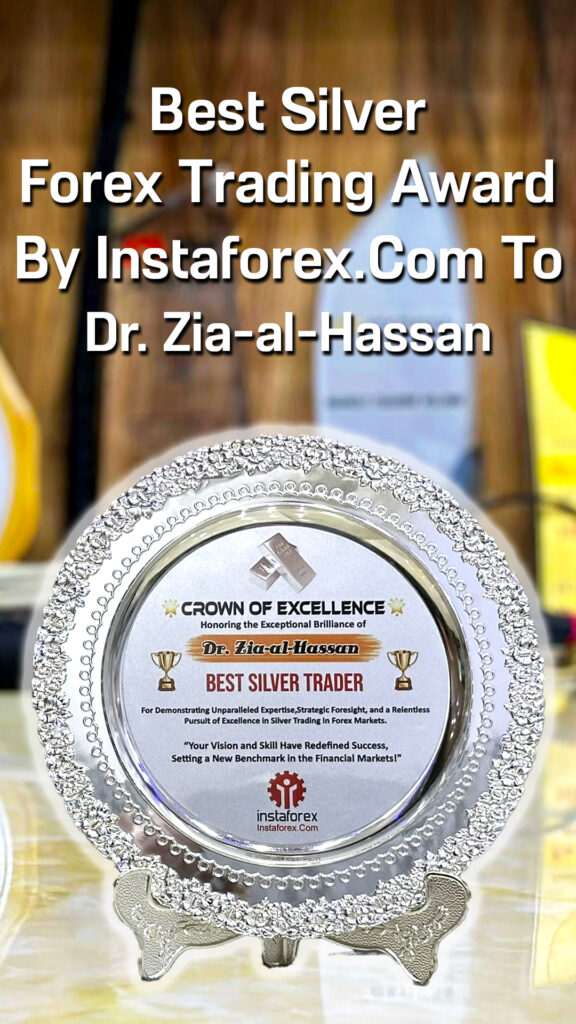 Best Silver Forex Trading Shield Award By Instaforex To Dr. Zia-al-Hassan