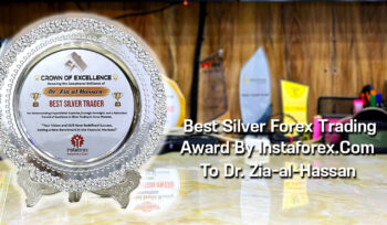 Best Silver Forex Trading Shield Award By Instaforex.Com To Dr. Zia-al-Hassan